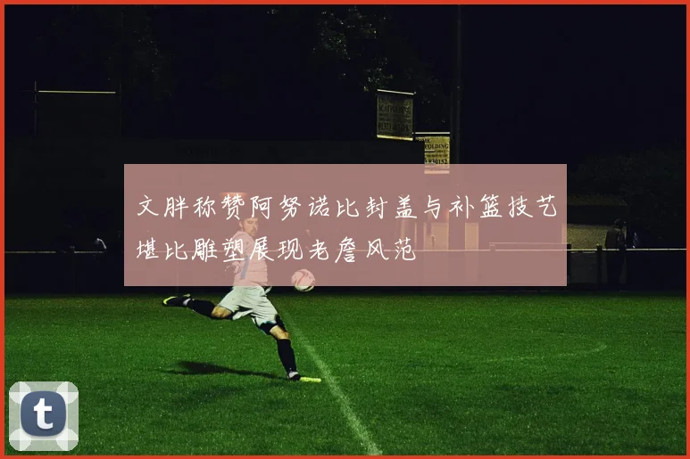 文胖称赞阿努诺比封盖与补篮技艺堪比雕塑展现老詹风范